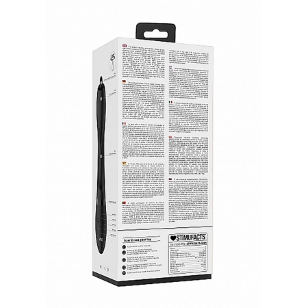 Wibrator królik Nilo - obrotowa końcówka G-spot 360°, 3 silniki, długość wprowadzana 12 cm - 4