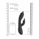 Wibrator królik Nilo - obrotowa końcówka G-spot 360°, 3 silniki, długość wprowadzana 12 cm - 5