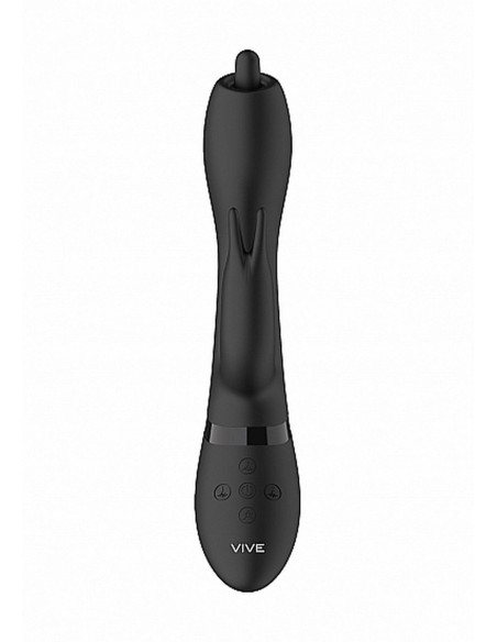 Nilo - Pinpoint Rotating G-spot Rabbit - Black