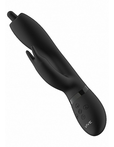 Nilo - Pinpoint Rotating G-spot Rabbit - Black