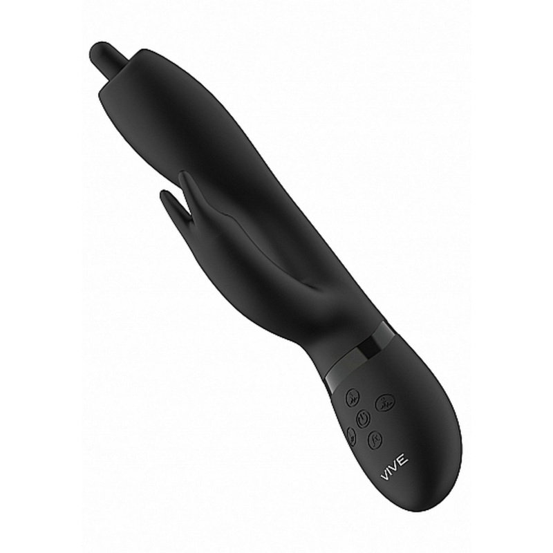 Wibrator królik Nilo - obrotowa końcówka G-spot 360°, 3 silniki, długość wprowadzana 12 cm - 8