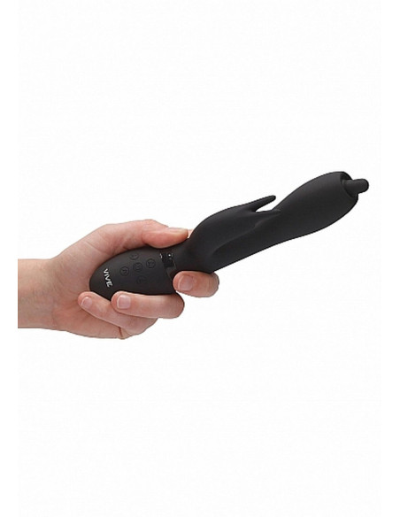 Nilo - Pinpoint Rotating G-spot Rabbit - Black