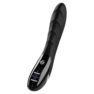 Wibrator Sizzling Simon z elektrostymulacją i wibracjami – 24 cm - 1