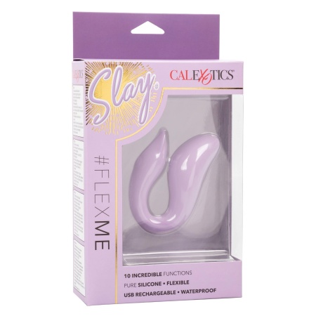 Wibrator łechtaczkowy FlexMe elastyczny o długości 21,6 cm - 2