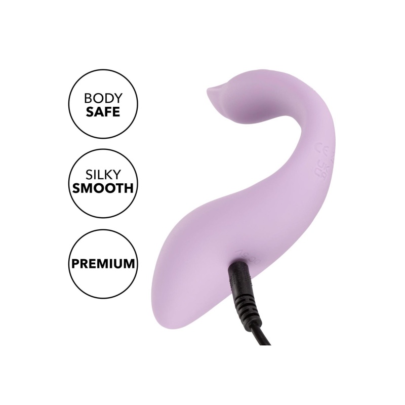 Wibrator łechtaczkowy FlexMe elastyczny o długości 21,6 cm - 5