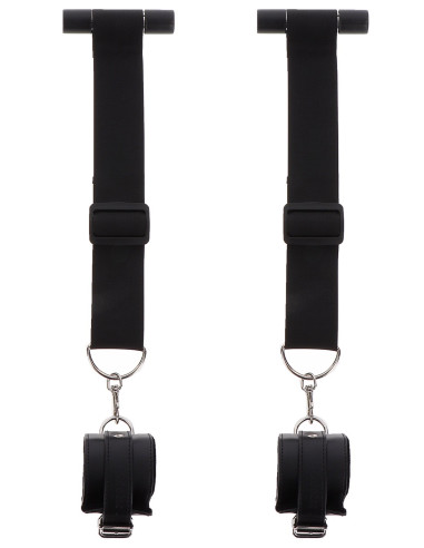 Door Bars and Wrist Cuffs Black