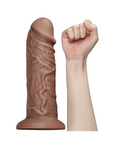 10.5'' Realistic Chubby Vibrating Dildo