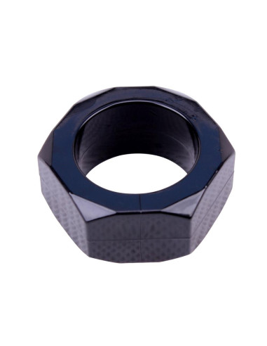 Nust Bolts Cock Ring-Black