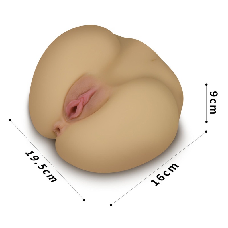 Masturbator Streetgirl's 3 - sztuczna wagina i pośladki, tors 19,5x16x9 cm - 7