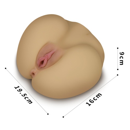 Masturbator Streetgirl's 3 - sztuczna wagina i pośladki, tors 19,5x16x9 cm - 7