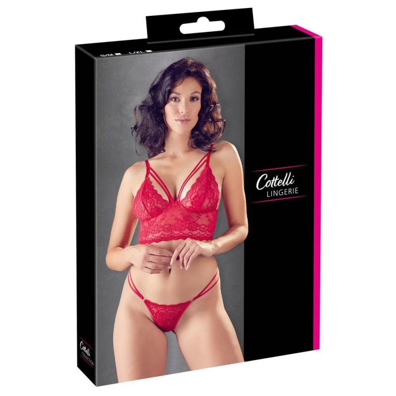 Bra and String red - 1