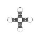 Bonded Leather Hogtie With Hand and Ankle Cuffs - 7