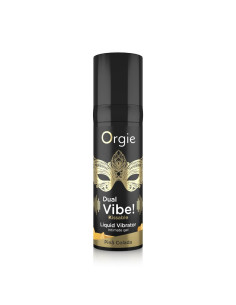 DUAL VIBE! PINA COLADA KISSABLE LIQUID VIBRATOR - 15 ML 2