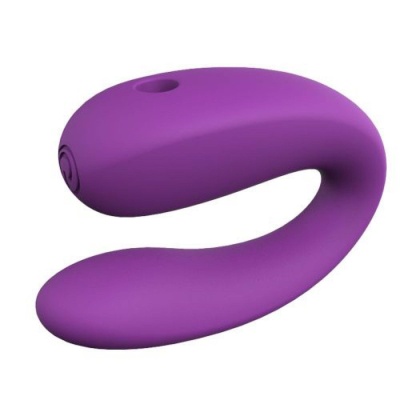 Wibrator dla par Play Together 6,8 cm fioletowy - 1