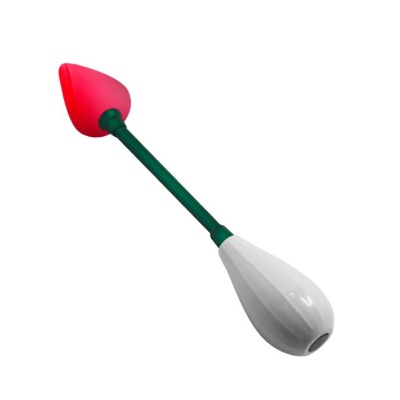 Wibrator STIMULATING LOVE ARROW z wyginaną szyjką 25 cm - 1 2