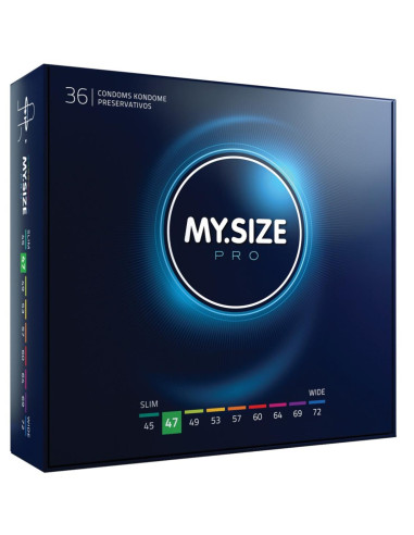 MY.SIZE Pro 47 mm - 36pcs