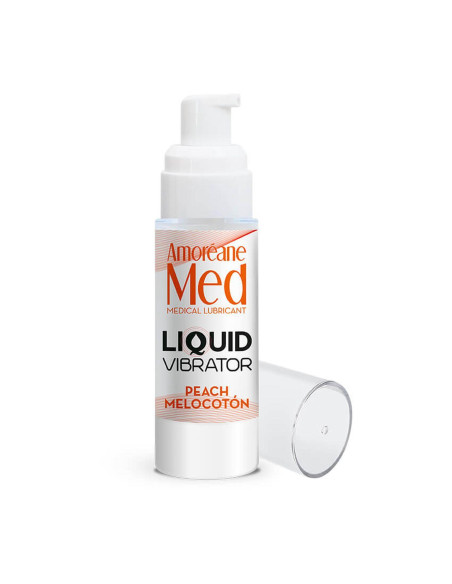 Żel/sprej-Liquid Vibrator Peach 30ml.