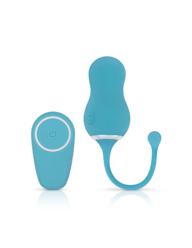 Wibrujące jajeczko Elena ze zdalnym sterowaniem – Azul
