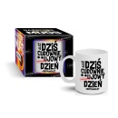 Kubek ceramiczny House of Mugs 300 ml z napisem 'Ależ dziś cudownie…' na prezent - 1