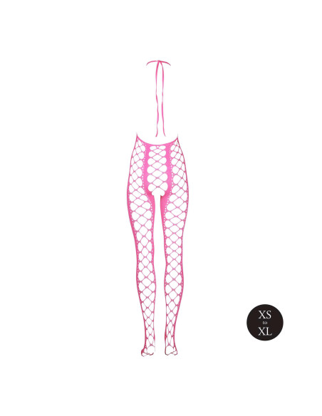Bodystocking with Halterneck - Pink - XS/XL