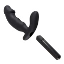 Wibrator Rebel w kształcie penisa z pofalowanym wałem 2,7–3,3 cm i stymulatorem krocza, 15 cm - 4