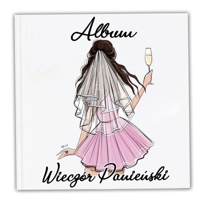 Pamiątkowy Album na Zdjęcia Propaganda 21x21 cm na Wieczór Panieński - 1
