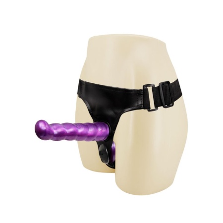 Uprząż damska Female Harness Ultra - podwójna penetracja, regulowany pas, 17,5 cm - 2