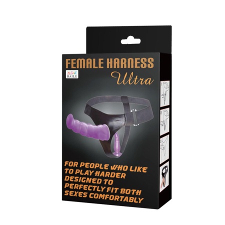 Uprząż damska Female Harness Ultra - podwójna penetracja, regulowany pas, 17,5 cm - 7