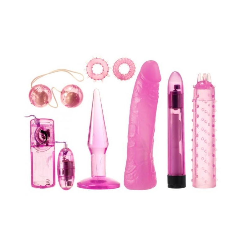 Zestaw dla par Mystic Treasures Couples Kit - wieloelementowy, z regulowanymi wibracjami - 2
