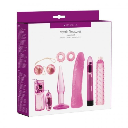Zestaw dla par Mystic Treasures Couples Kit - wieloelementowy, z regulowanymi wibracjami - 3