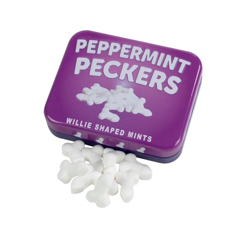 Cukierki miętowe Peppermint Peckers w kształcie fallicznym, 10 cm - 1