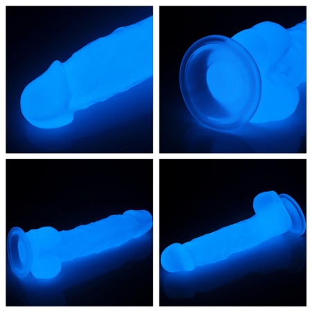 Dildo Lumino Play 21,6 cm świecący w ciemności - 10