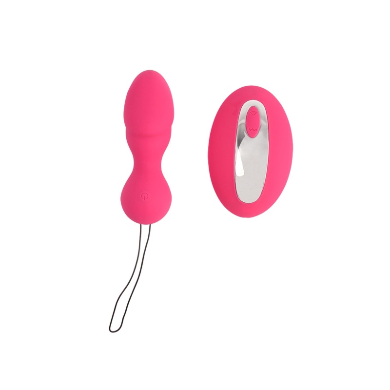 Jajko wibrujące Dual Play Dong Bullet - 10 trybów wibracji, pilot bezprzewodowy, 10 × 3,4 cm - 2