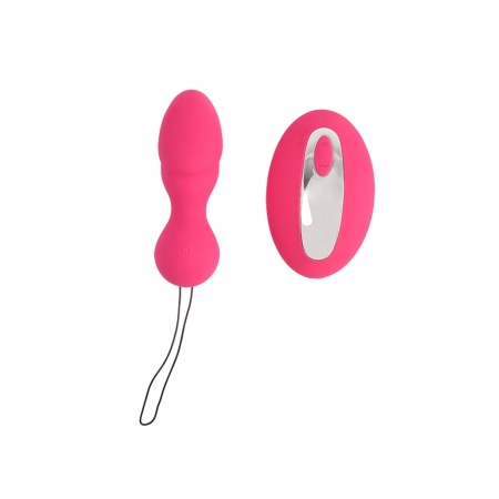 Jajko wibrujące Dual Play Dong Bullet - 10 trybów wibracji, pilot bezprzewodowy, 10 × 3,4 cm - 2