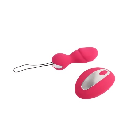 Jajko wibrujące Dual Play Dong Bullet - 10 trybów wibracji, pilot bezprzewodowy, 10 × 3,4 cm - 3