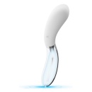 Wibrator szklano-silikonowy Curve LED Glass Vibrator 2, dwustronny, 20,5 cm - 4