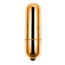 Wibrator Mini X-Basic Bullet 10 prędkości Złoty 5,9 cm - 1
