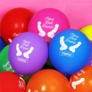 Balony Super Dick Forever 7 sztuk - lateks, 30 cm, 7 kolorów - 6