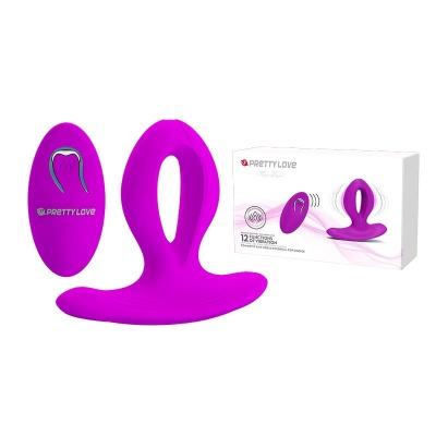 Wibrator Magic Fingers z dwoma wałkami i pilotem (20 cm) - 1