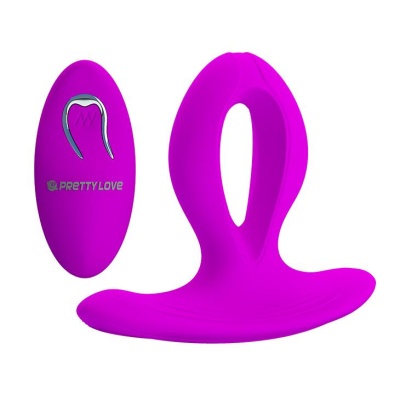 Wibrator Magic Fingers z dwoma wałkami i pilotem (20 cm) - 1 2