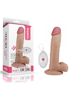 9"" The Ultra Soft Dude Vibrating