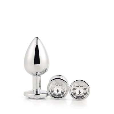 GLEAMING LOVE SILVER PLUG SET - 1 2