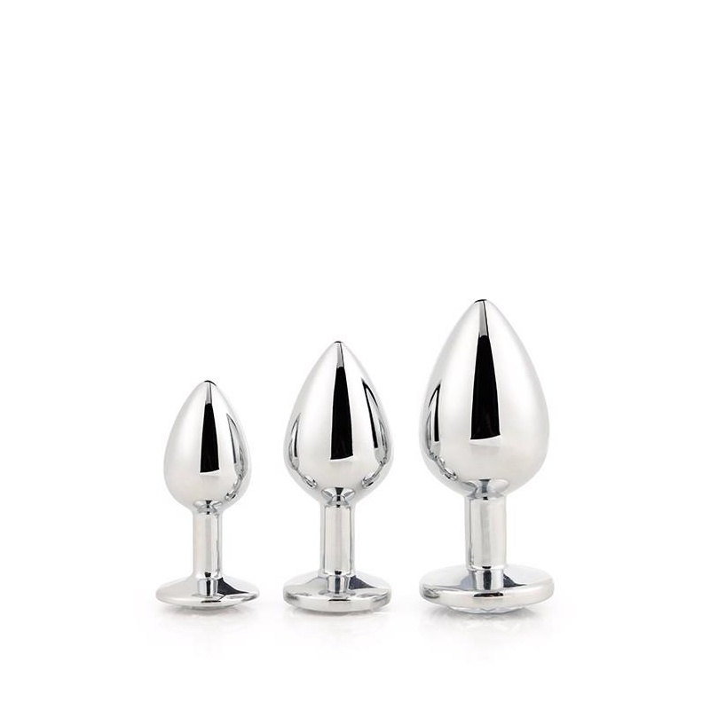 GLEAMING LOVE SILVER PLUG SET - 3