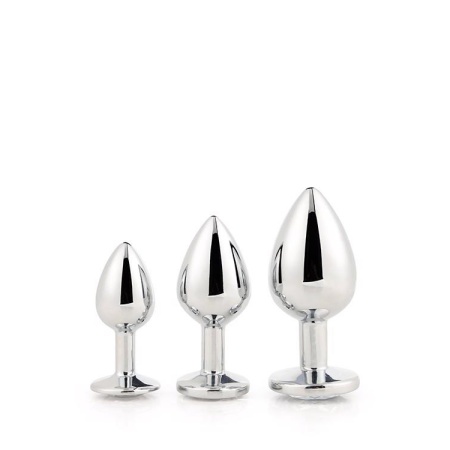 GLEAMING LOVE SILVER PLUG SET - 3