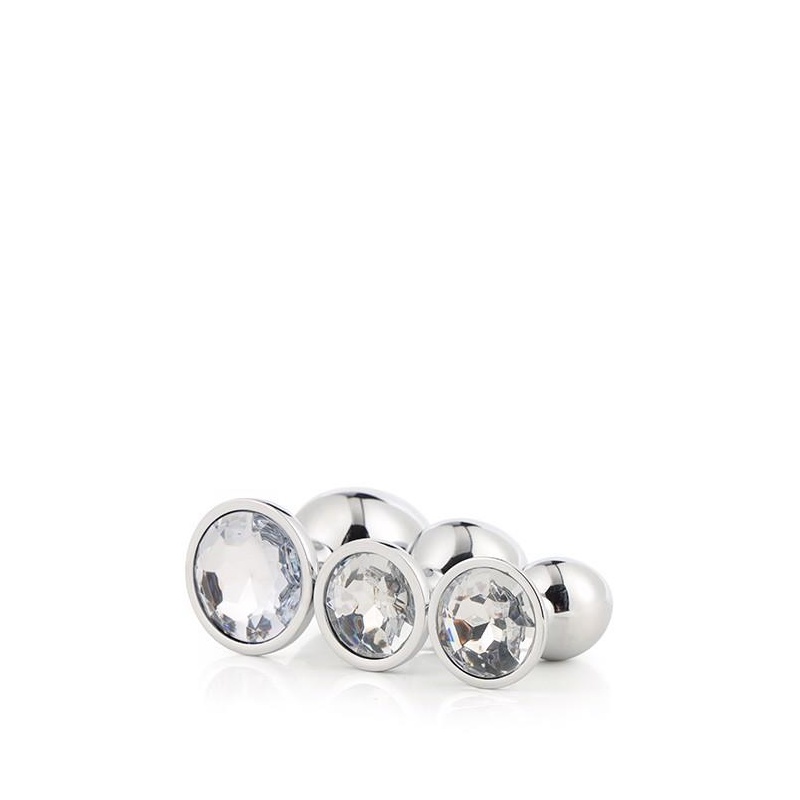 GLEAMING LOVE SILVER PLUG SET - 4
