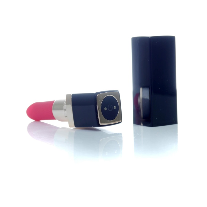 Stymulator Lipstick Vibrator USB - 10 funkcji wibracji z precyzyjną wypustką, smukła forma - 3