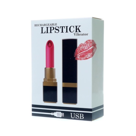 Stymulator Lipstick Vibrator USB - 10 funkcji wibracji z precyzyjną wypustką, smukła forma - 9