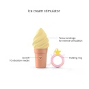 Wibrator łechtaczkowy Cand'Ice Vanilla Pop - 10 trybów wibracji, silikon i ABS, długość 10 cm - 2