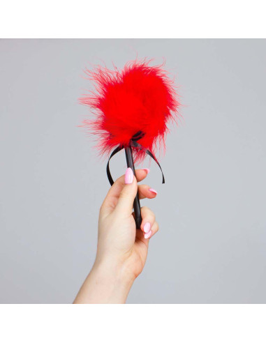 Pejcz-Mini Red Feather Tickler