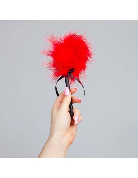 Pejcz-Mini Red Feather Tickler